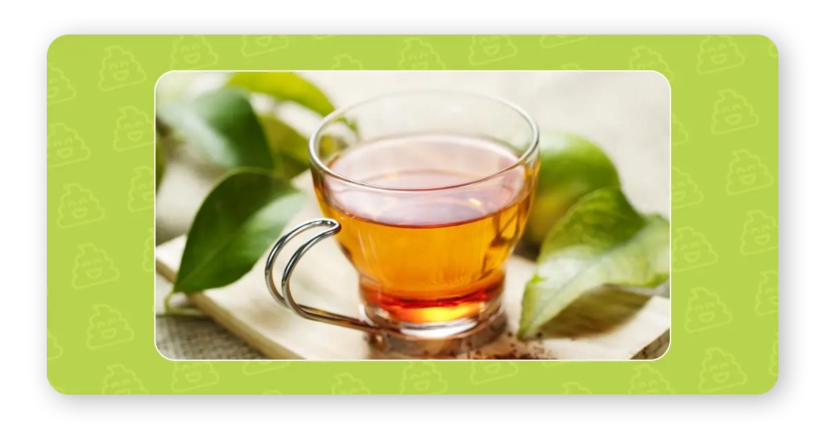 herbal tea for the smooth digestion