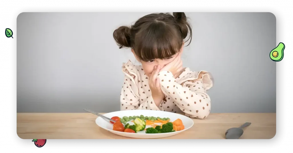 baby not satisfied with foods