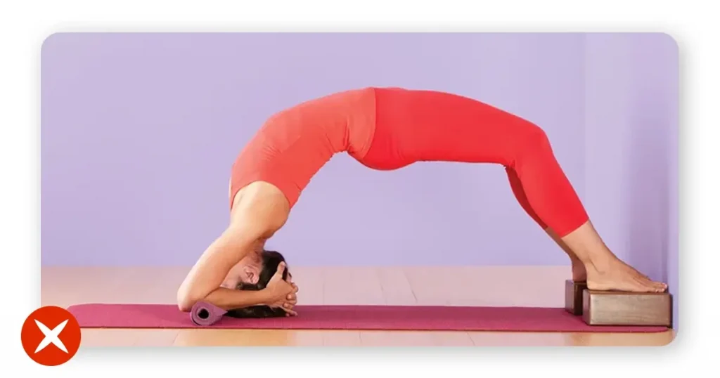 Pose 1: Deep backbends and twists posses potential risk 